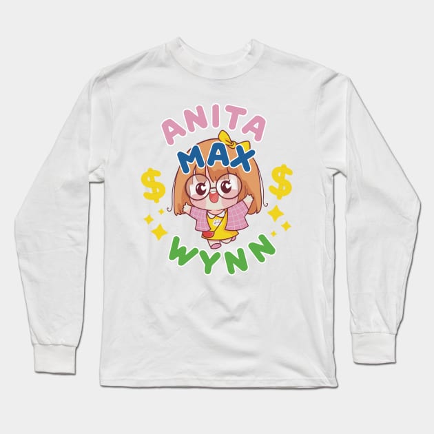 anita max wynn Long Sleeve T-Shirt by Artbygoody